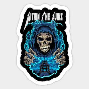 WITHIN THE RUINS MERCH VTG Sticker